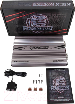 Автомобильный усилитель Kicx RX 1050D