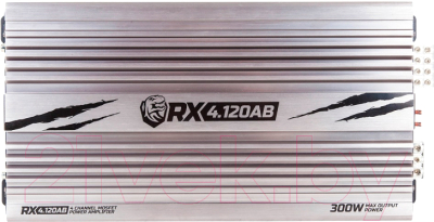 Автомобильный усилитель Kicx RX 4.120AB