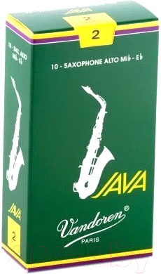 Набор тростей для саксофона Vandoren SR2625 Java (10шт)