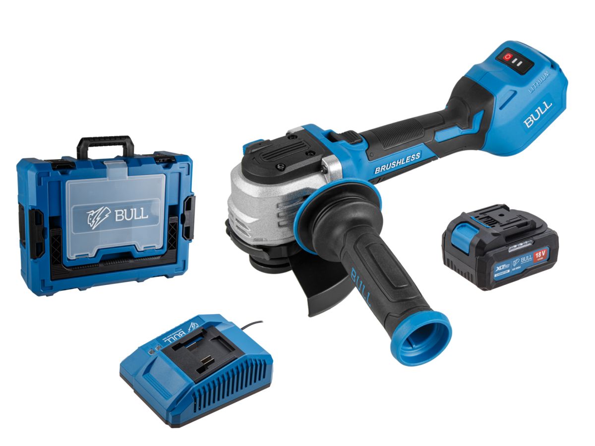 Профессиональная угловая шлифмашина Bull CSG 1812-1 SR Xcase XLTpro / 1333997