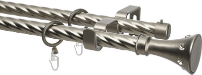 

Карниз для штор, Лайт Эридан 19мм+19мм двухрядный