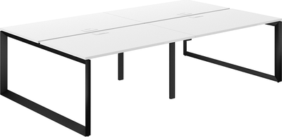 

Комплект письменных столов, 280х143.8х75 / PR.255.WH.O59.BL