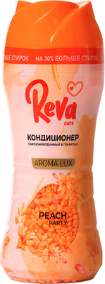 Кондиционер для белья Reva Care Персиковая вечеринка в гранулах (280г) - 
