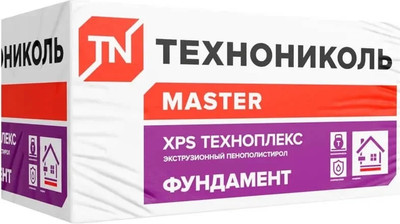 Экструдированный пенополистирол Технониколь Техноплекс Фундамент 250 XPS 1180x580x50-L (8шт) - 