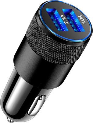 Адаптер питания автомобильный Energy ET-45А / 109945 (черный) -