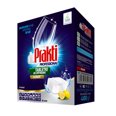 Таблетки для посудомоечных машин Dr.Prakti Professional (30шт) - 