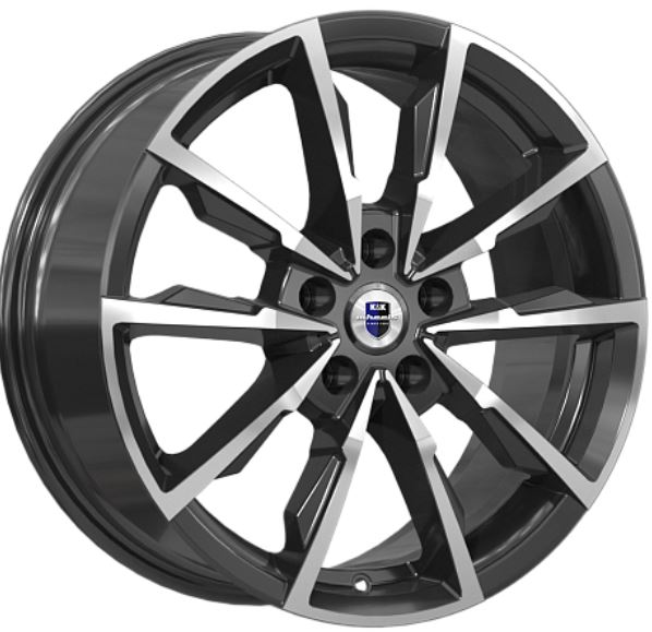 Литой диск K&K Меренге 17x7.5" 5x114.3мм DIA 67.1мм ET 35мм Алмаз черный
