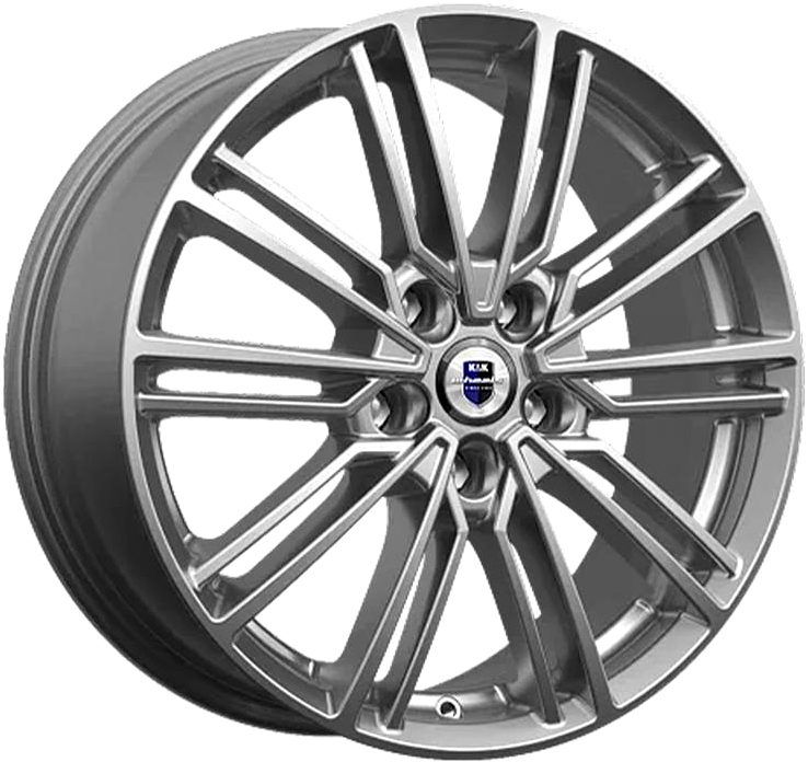 Литой диск K&K Эрфурт 17x7" 5x100мм DIA 67.1мм ET 40мм Дарк платинум