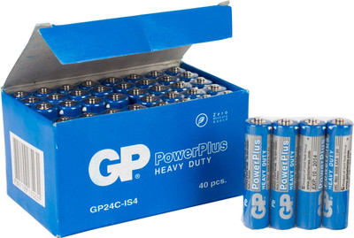 Комплект батареек GP Batteries PowerPlus R03/24C -