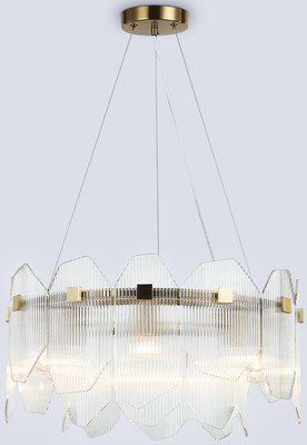 Люстра Ambrella LH31251/6 BS/CL (латунь/прозрачный) -