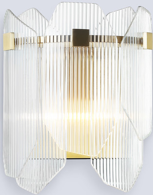 Бра Ambrella LH31257/2 BS/CL (латунь/прозрачный) - 