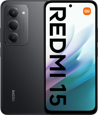Смартфон Xiaomi Redmi 15 6GB/128GB NFC (черный) - 