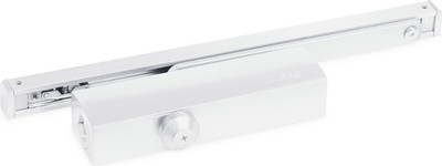 Доводчик с рычагом Notedo DC 025-095 SL+HO+DA+BC Pro (белый) - 