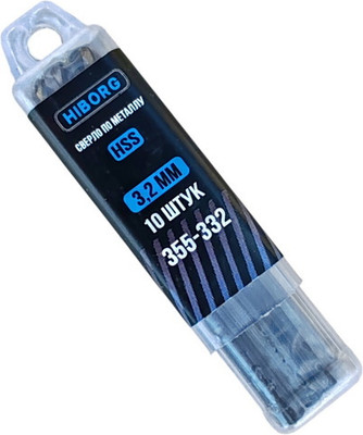 

Набор сверл, HSS 3.2мм Y-355-332