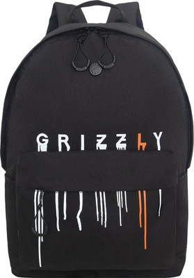 Рюкзак Grizzly RQL-617-2 (черный/белый) -