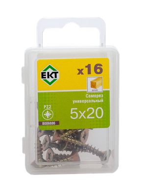 

Набор саморезов, 5.0х20 / B006886