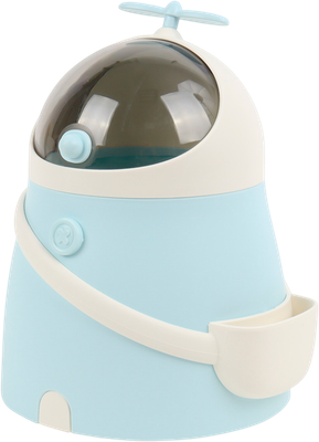 Контейнер для мусора Darvish DV-H-2122-2 (белый/голубой) -