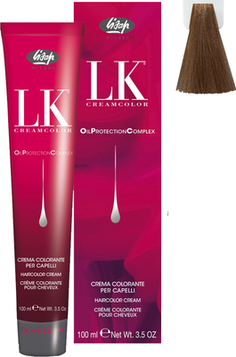 Крем-краска для волос Lisap LK Creamcolor OPC тон 8/0 (100мл) - 