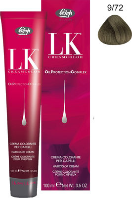 

Крем-краска для волос, LK Creamcolor OPC тон 9/72