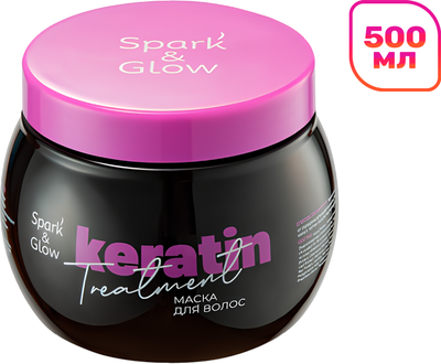 

Маска для волос, Hair mask with keratin effect