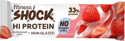 

Набор протеиновых батончиков, Клубничный