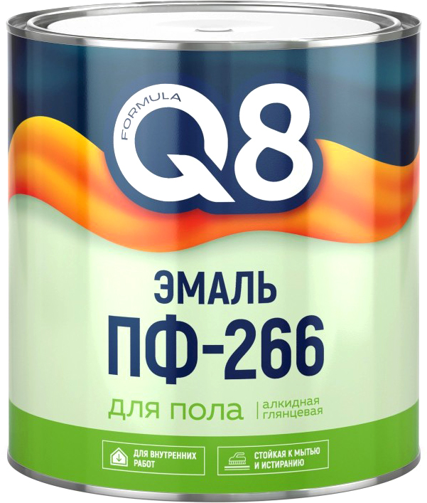 Эмаль Formula Q8 ПФ-266 (1.8кг, золотисто-коричневый)