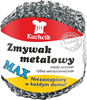 Губка для мытья посуды Kuchcik Max металлическая -