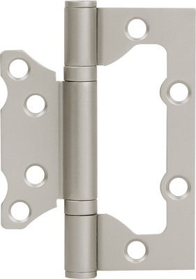 Комплект петель дверных Нора-М Isparus 800-4 FHP 100x74x2.5 накладная (жемчуг, без колп.) -