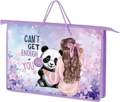 

Папка-портфель, Девочка с пандой / ПТ-15