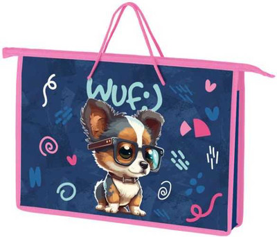 

Папка-портфель, Стильный щенок / ПТ-15