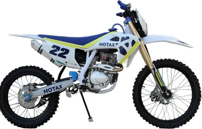 Мотоцикл Motax XR 300 21/18 (черный/белый/синий) - 