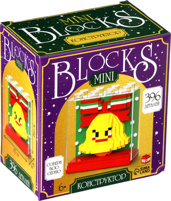 

Микроконструктор, Mini Blocks Колокольчик 7257 / 10869348