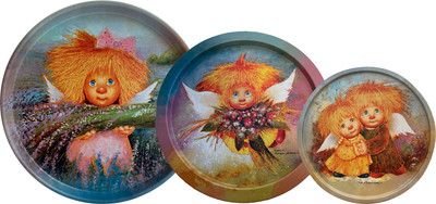 Набор подносов GALA Ангел обаяния TS049 - 