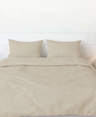 Комплект постельного белья Бояртекс № 12-0000 Слоновая кость Евро (креп-жатка) -