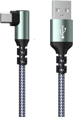 Кабель BreezyTech SL005 USB to Type-C (1м, серый) - 