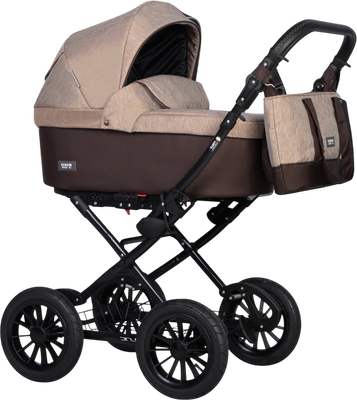 Детская универсальная коляска Riko Bella Classic 2025 2 в 1 (07 коричневый-бежевый) -