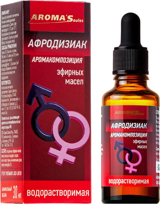 Смесь эфирных масел Aroma Saules Афродизиак (30мл) - 