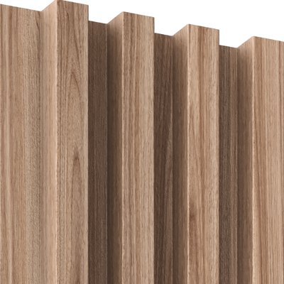 Реечная панель Wood Lab ПВХ Legno Орех пекан сливочный (2900x166x24.1) - 