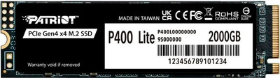 SSD диск Patriot P400 Lite 2TB (P400LP2KGM28H)  - 