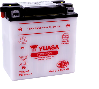 Мотоаккумулятор Yuasa YB9L-A2 - 