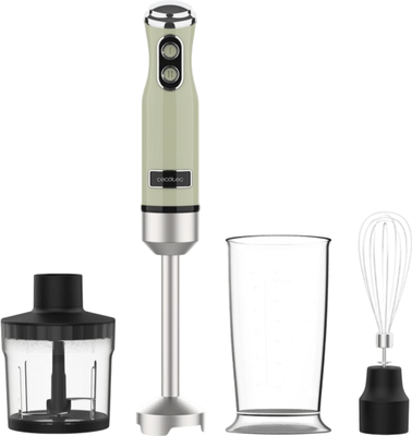 Блендер погружной Cecotec Power RetroGreen 1200MAX Cream&Crush / 3946 - 
