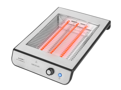 Тостер Cecotec Turbo EasyToast Inox Flatbed / 8004 - 