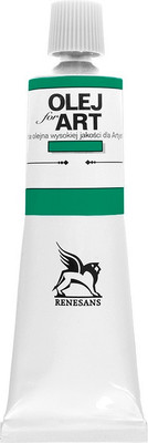Масляная краска Renesans Oils For Art / RENOIL60_39 (60мл, зелень перманентная) -