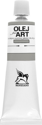 Масляная краска Renesans Oils For Art / RENOIL60_48 (60мл, серый перламутровый) -