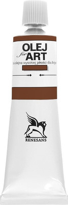 Масляная краска Renesans Oils For Art / RENOIL60_77 (60мл, марс коричневый) -