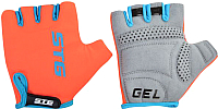 Перчатки велосипедные STG AL-03-325 / Х74365 (XL, оранжевый/черный) - 