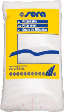 Фильтр для аквариума Sera Filter Wool / 8463 (250г)
