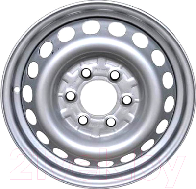 

Штампованный диск Trebl, LT025 16x5.5" 6x130мм DIA 84.1мм ET 51мм Silver