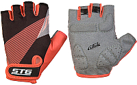 Велоперчатки STG Х87912 (М, черный/красный) - 