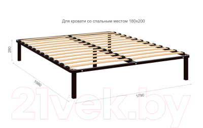 Комплект мебели для спальни Империал Диана с ОМ МИ ШК-4 (белый/золото)